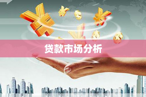和静贷款市场分析