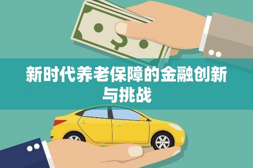 和静新时代养老保障的金融创新与挑战