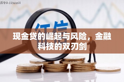 和静现金贷的崛起与风险，金融科技的双刃剑