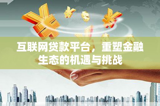 和静互联网贷款平台，重塑金融生态的机遇与挑战