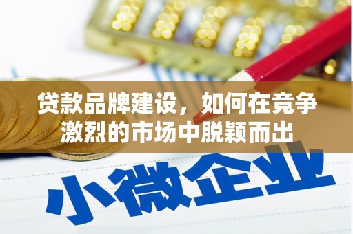 和静贷款品牌建设，如何在竞争激烈的市场中脱颖而出