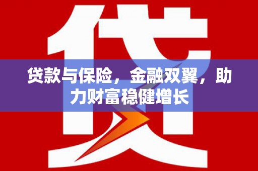 和静贷款与保险，金融双翼，助力财富稳健增长