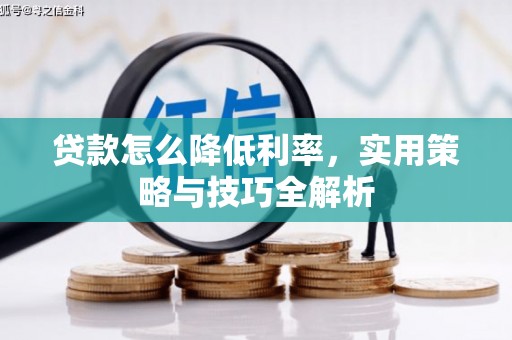 和静贷款怎么降低利率，实用策略与技巧全解析