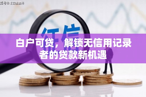 和静白户可贷，解锁无信用记录者的贷款新机遇