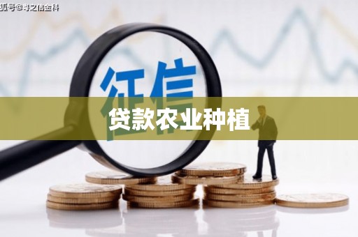 和静贷款农业种植