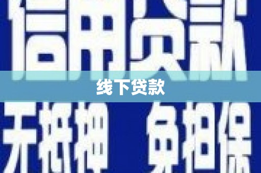 和静线下贷款