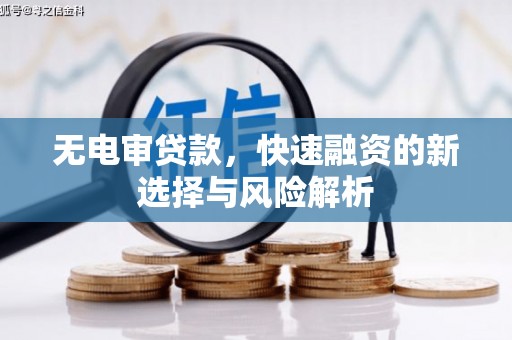 和静无电审贷款，快速融资的新选择与风险解析