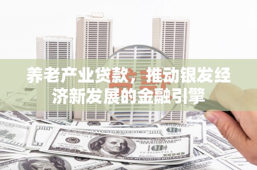 和静养老产业贷款，推动银发经济新发展的金融引擎