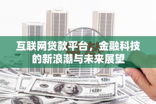 和静互联网贷款平台，金融科技的新浪潮与未来展望