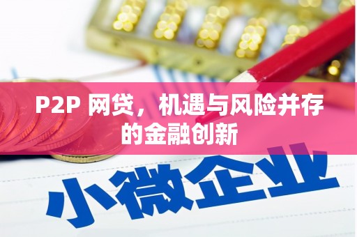 和静P2P 网贷，机遇与风险并存的金融创新